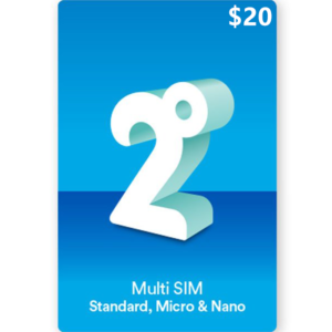 2degrees Mobile $20 NZD Prepay Digital Top Up Vouchers (Email Delivery)