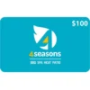 4 Seasons Home & Leisure $100 NZD Physical Gift Card (Express Delivery)