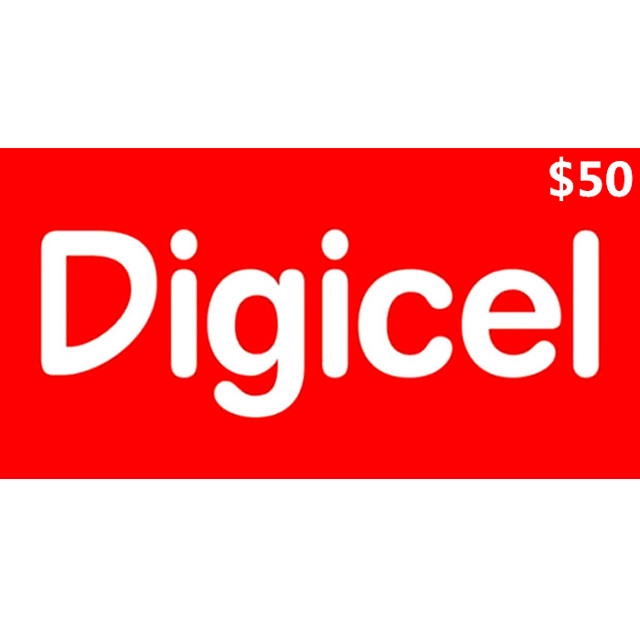Digicel Mobile $50 NZD Prepay Digital Top Up Vouchers (Email Delivery)