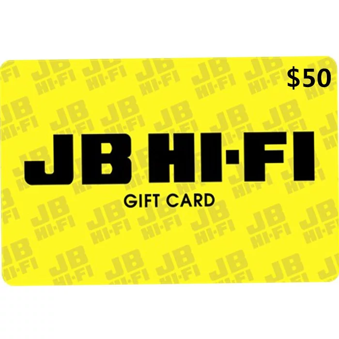 JB Hi-Fi $50 NZD Digital Gift Cards (Email Delivery)