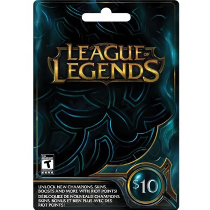 League of Legends Game $10 NZD Prepaid Digital Gift Card