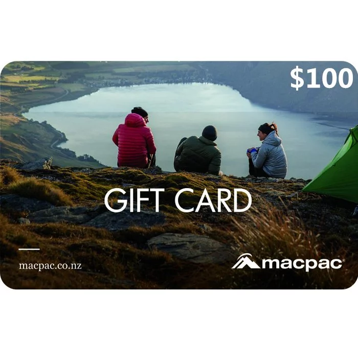 Macpac $100 NZD Digital Gift Cards (Email Delivery)