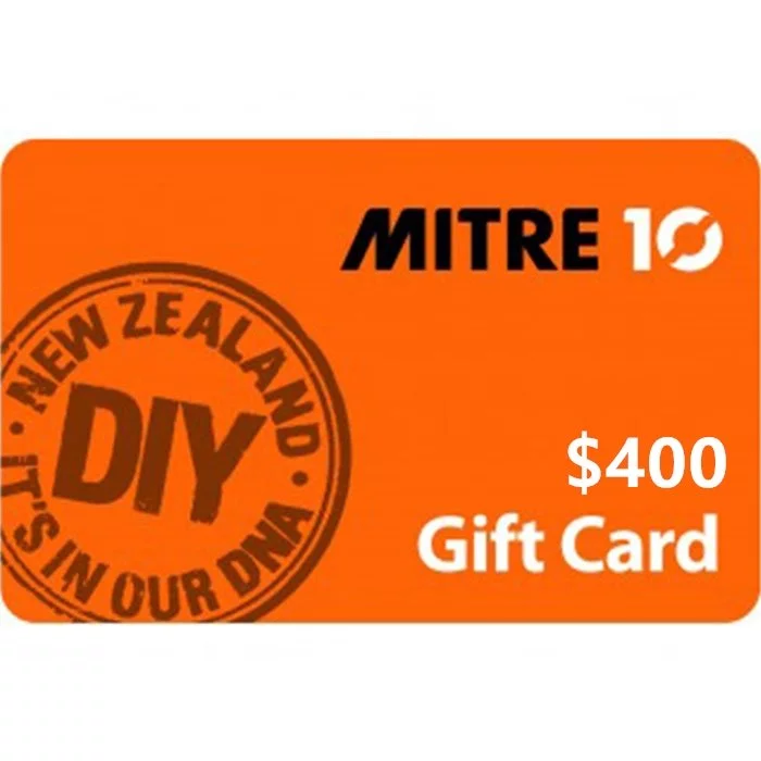 Mitre 10 $400 NZD Physical Gift Card (Express Delivery)