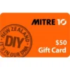 Mitre 10 $50 NZD Digital E-Gift Cards (Email Delivery)