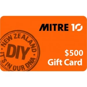 Mitre 10 $500 NZD Digital E-Gift Cards (Email Delivery)