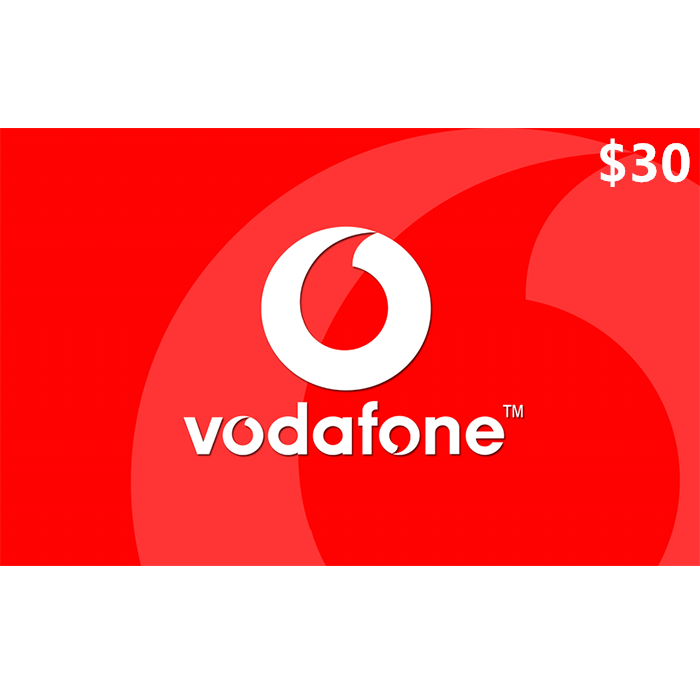 Vodafone Mobile $30 NZD Prepay Digital Top Up Vouchers (Email Delivery)