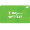 1-day $25 NZD Physical Gift Cards/Gift Vouchers (Express Delivery)