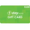 1-day $100 NZD Physical Gift Cards/Gift Vouchers (Express Delivery)