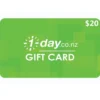 1-day $20 NZD Physical Gift Cards/Gift Vouchers (Express Delivery)