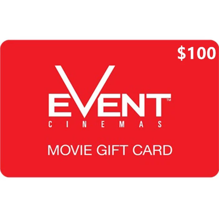 EVENT Cinemas $100 NZD Physical Gift Card (Express Delivery)