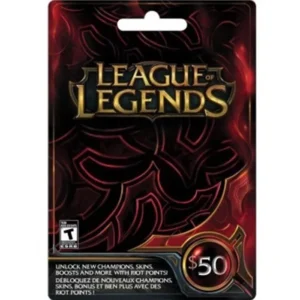 League of Legends Game $50 NZD Prepaid Digital Gift Card