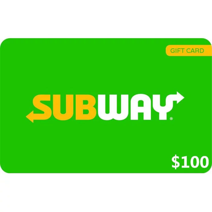 Subway $100 NZD Digital eGift Cards (Email Delivery)