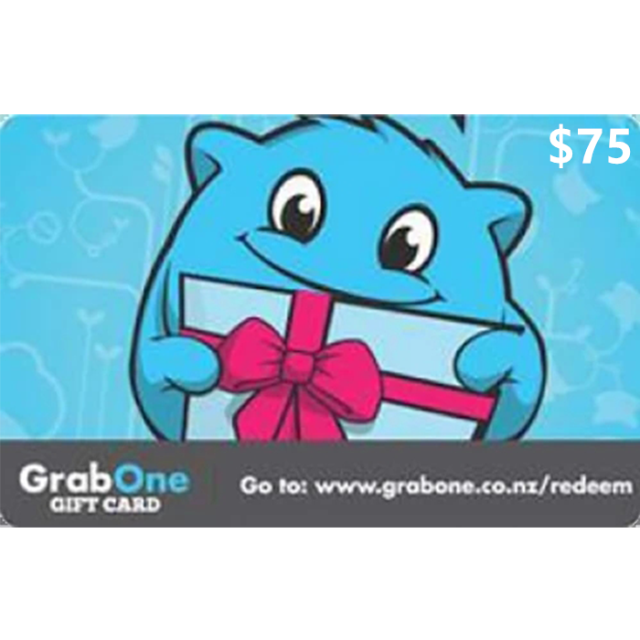 GrabOne $75 NZD Digital Gift Cards (Email Delivery)