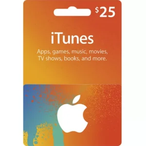 Apple iTunes $25 USD Digital Gift Card (Email Delivery)