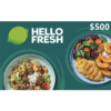 HelloFresh $500 NZD Digital Gift Cards (Email Delivery)