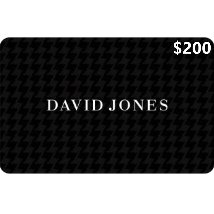 David Jones $200 NZD Digital Gift Card (Email Delivery)
