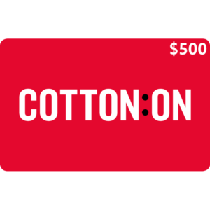 Cotton On $500 NZD Digital Gift Cards (Email Delivery)