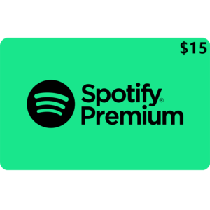 Spotify Premium 1 Month Subscription $15 NZD Digital Gift Card (Email Delivery)