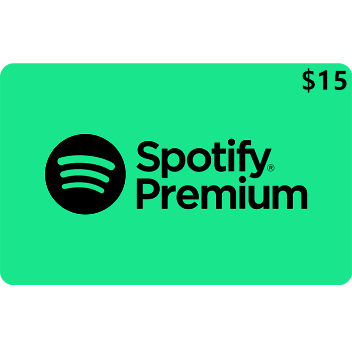 Spotify Premium 1 Month Subscription $15 NZD Digital Gift Card (Email Delivery)
