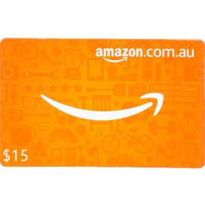Amazon $15 AUD Digital Gift Card/Voucher (Email Delivery)
