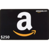 Amazon $250 USD Digital Gift Card/Voucher (Email Delivery)