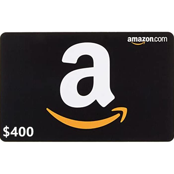 Amazon $400 USD Digital Gift Card/Voucher (Email Delivery)