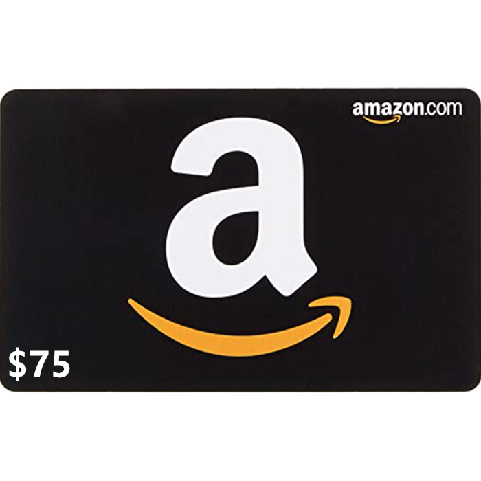 Amazon $75 USD Digital Gift Card/Voucher (Email Delivery)