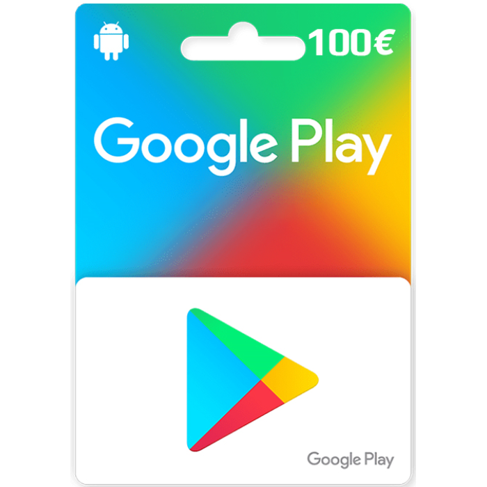 Google Play €100 EUR (EU) Digital Gift Card (Email Delivery)