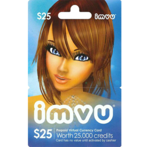 IMVU $25 USD (US) Digital Gift Card (Email Delivery)