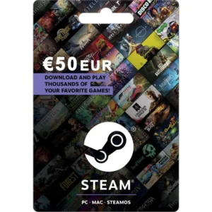 Steam €50 EUR Digital Gift Card (Email Delivery)