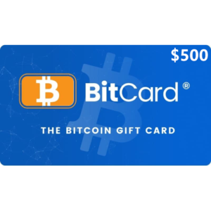 BitCard $500 USD (US) Digital Gift Card (Email Delivery)