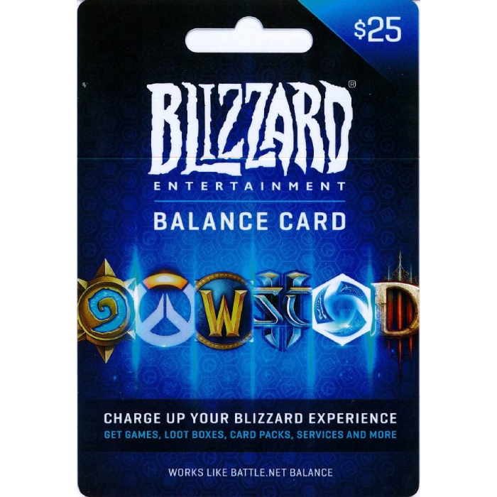 Blizzard $25 NZD (NZ) Digital Gift Card (Email Delivery)