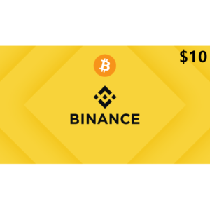 Binance $10 USD BTC Gift Card Digital Gift Card (Email Delivery)