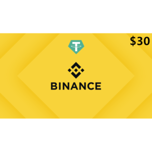 Binance $30 USDT Gift Card Digital Gift Card (Email Delivery)
