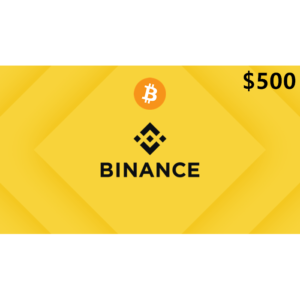 Binance $500 USD BTC Gift Card Digital Gift Card (Email Delivery)