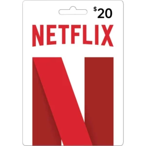 Netflix $20 USD Digital Gift Card (Email Delivery)