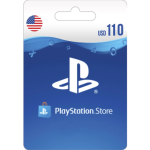 PlayStation $110 USD Digital Gift Card (Email Delivery)
