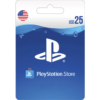 PlayStation $25 USD Digital Gift Card (Email Delivery)