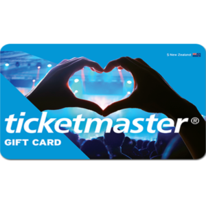 Ticketmaster Gift Card New Zealand Region - NZD (Email Delivery)