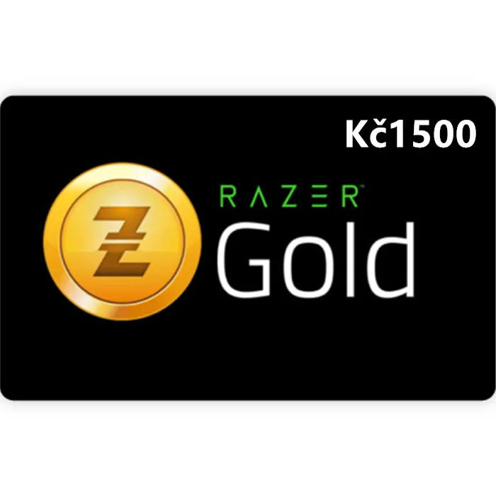 Razer Gold Kč1500 CZK Gift Card (Email Delivery)