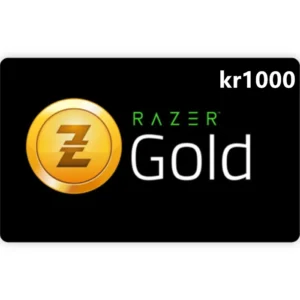 Razer Gold Kr1000 NOK Gift Card (Email Delivery)