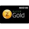 Razer Gold MX$100 MXN Gift Card (Email Delivery)