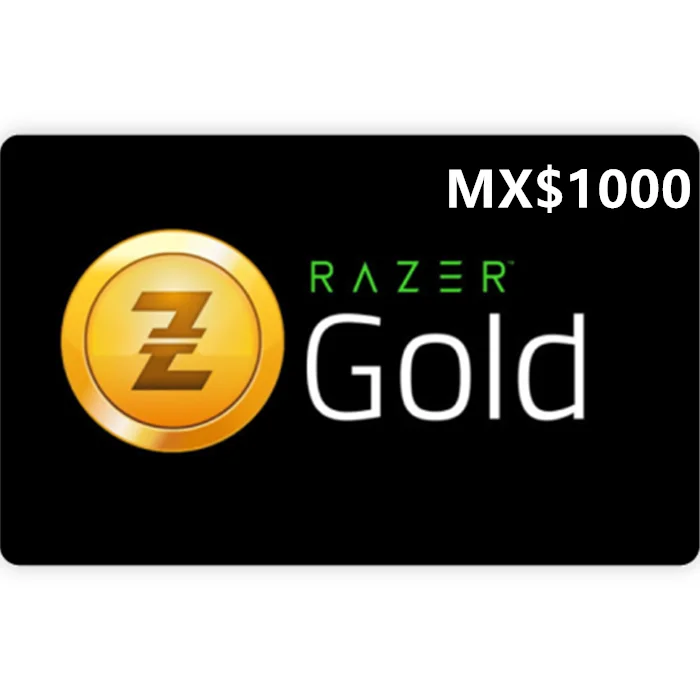 Razer Gold MX$1000 MXN Gift Card (Email Delivery)