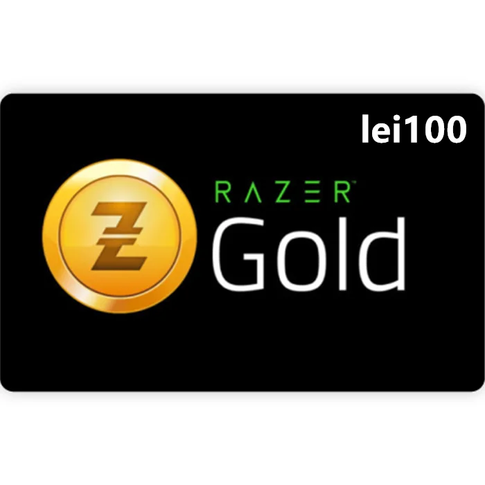 Razer Gold lei100 RON (Email Delivery)