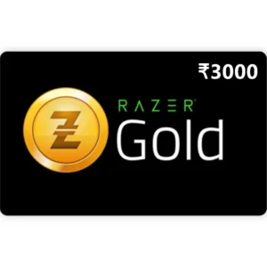 Razer Gold ₹3000 INR Gift Card (Email Delivery)