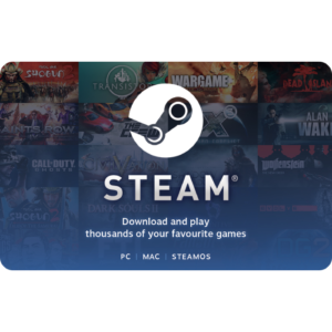 Steam Gift Cards Hong Kong Region – HKD (Email Delivery)