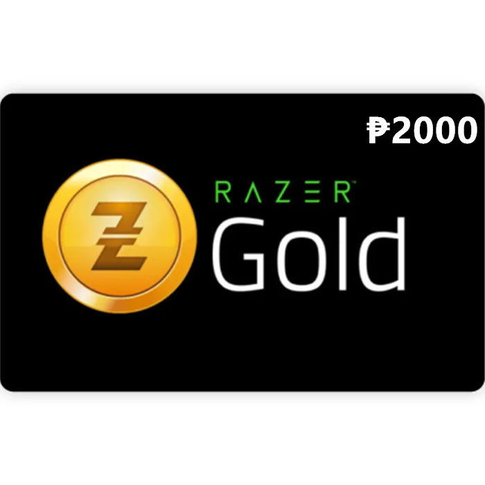 Razer Gold ₱2000 PHP Gift Card (Email Delivery)
