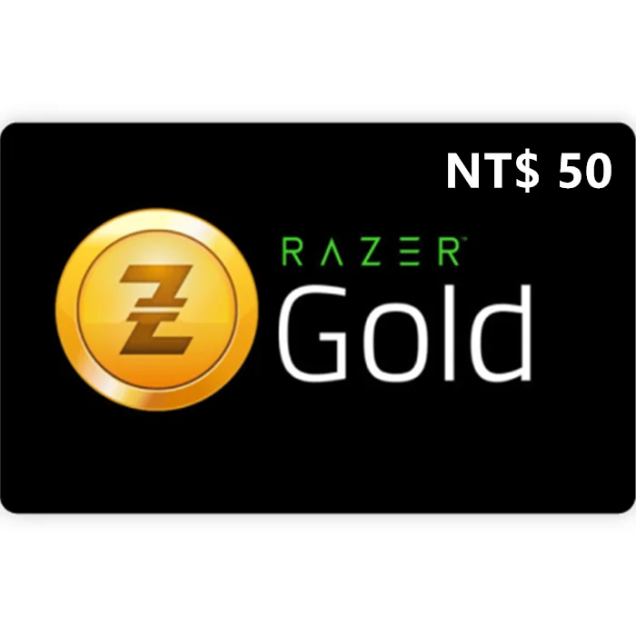 Razer Gold NT$50 TWD Gift Card (Email Delivery)