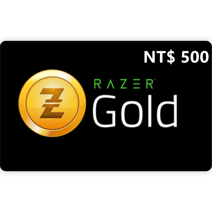 Razer Gold NT$500 TWD Gift Card (Email Delivery)
