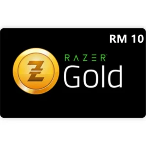Razer Gold RM 10 MYR Gift Card (Email Delivery)